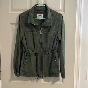 Old Navy Olive Green Utility Jacket